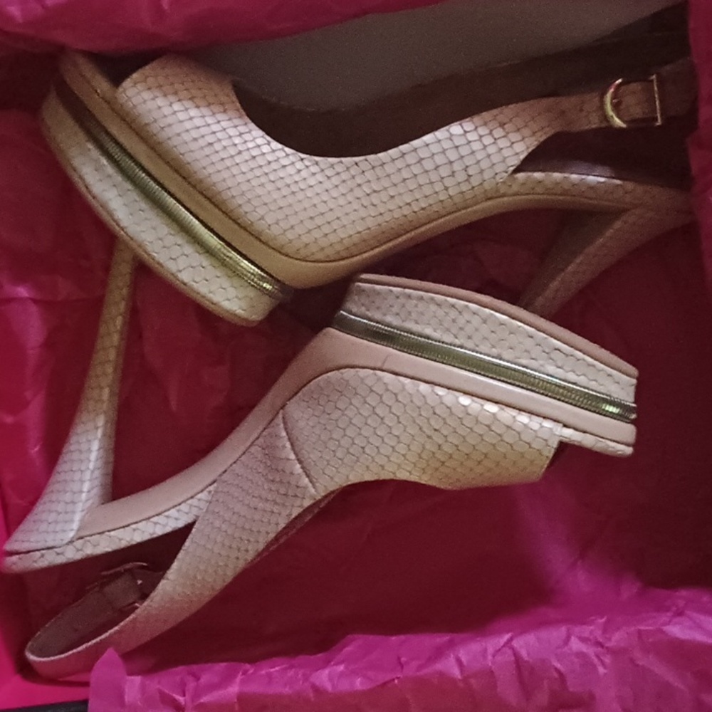 Heels in original box, I don't wear, or don't need